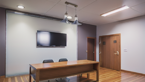 フロストガラスを利用したインテリアデザイン