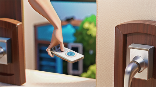 ロックの取り付け方法