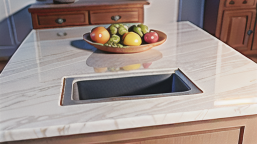 タイルのワークトップの特徴